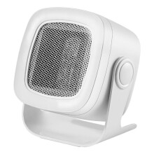 Electric Fan Heater for Office & Home, Portable Space Heater with Instant Heating & Adjustable Angle (16.7x14.1x10.6cm)