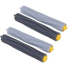 Customer Service Support, Multi-Surface Rubber Brushes For iRobot Roomba Serie 870, Tangle-Free Design, Easy Installation, Performance Improvement, 4