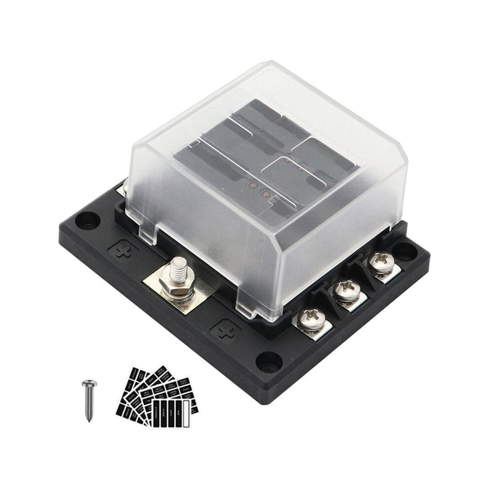Electrical Fuse Box, Flame Resistance And Nickel-Plated Copper For Optimal Conductivity 9433291733905