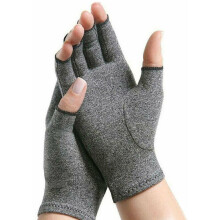 Handschoenen met halve vingers, comfortabel om te dragen met lichte compressie voor verlichting van artritisklachten en verbeterde bloedcirculatie