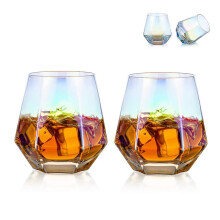 Wedding Gifts Cocktail Glasses, All-Purpose Drinking Lead-Free Glass for Home Bar