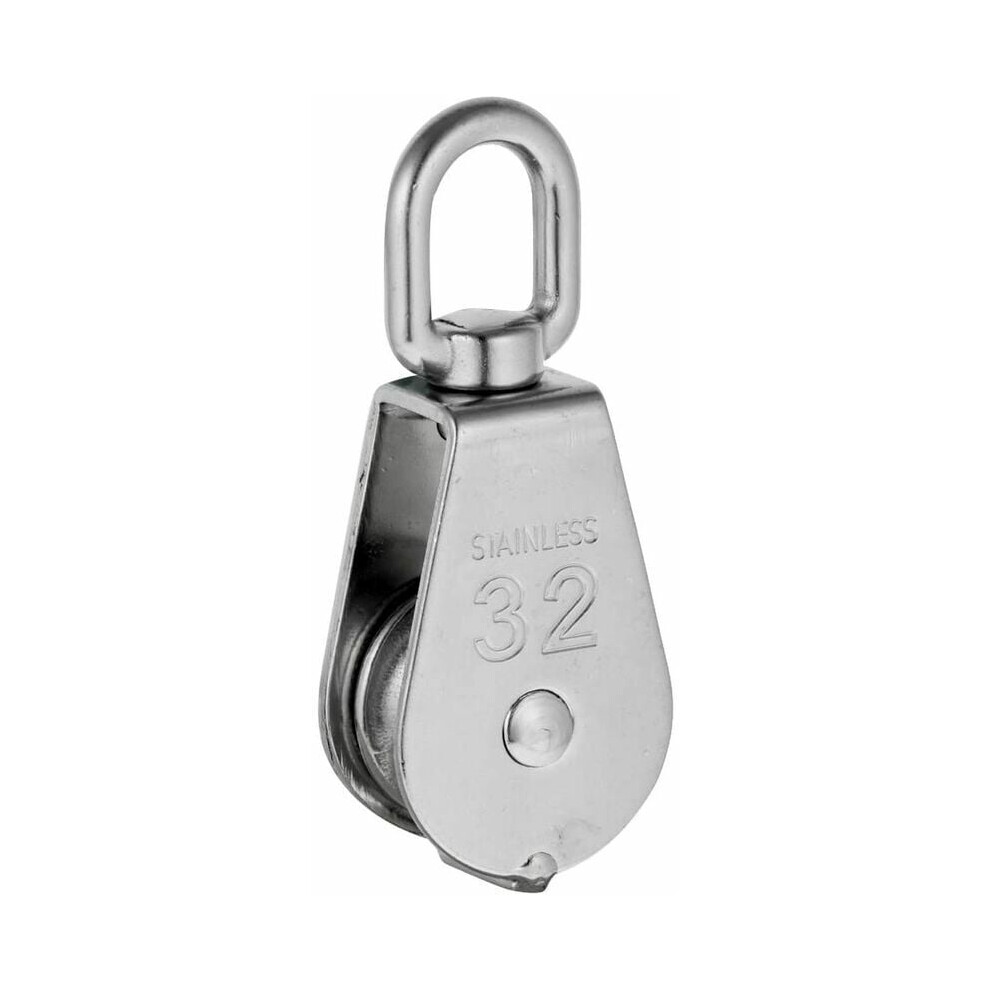Innovative Lifting Solution, Heavy Duty Double Pulley With 304 Stainless Steel Construction, Flexible Sliding Pulley For Unmatched Versatility In Any 9004841630298