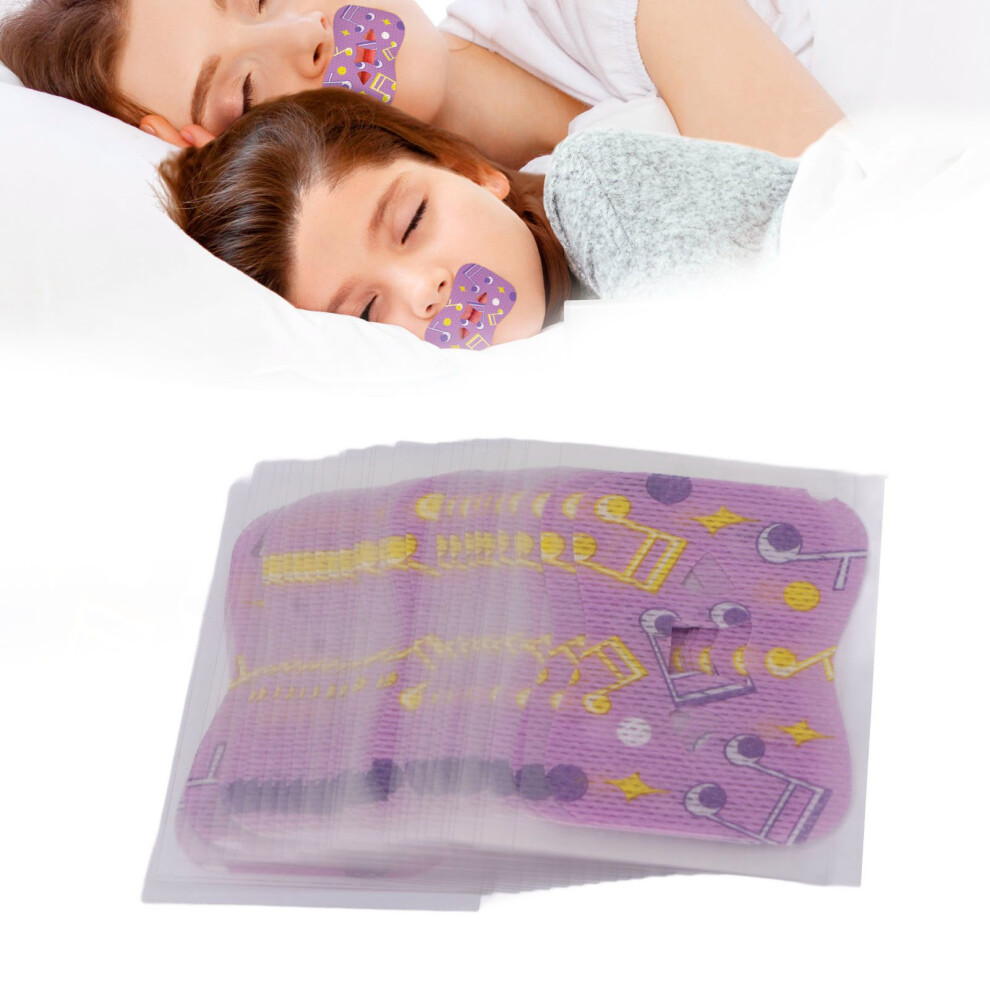 30Pcs Sleep Mouth Strips for Snoring Reduction & Nose Breathing, 2 Stage