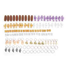 Versatile Hairstyle Jewelry, Adjustable Braiding Accessories, Durable Reusable Dreadlocks Beads, High-Quality Material For Exquisite Surface Pattern,