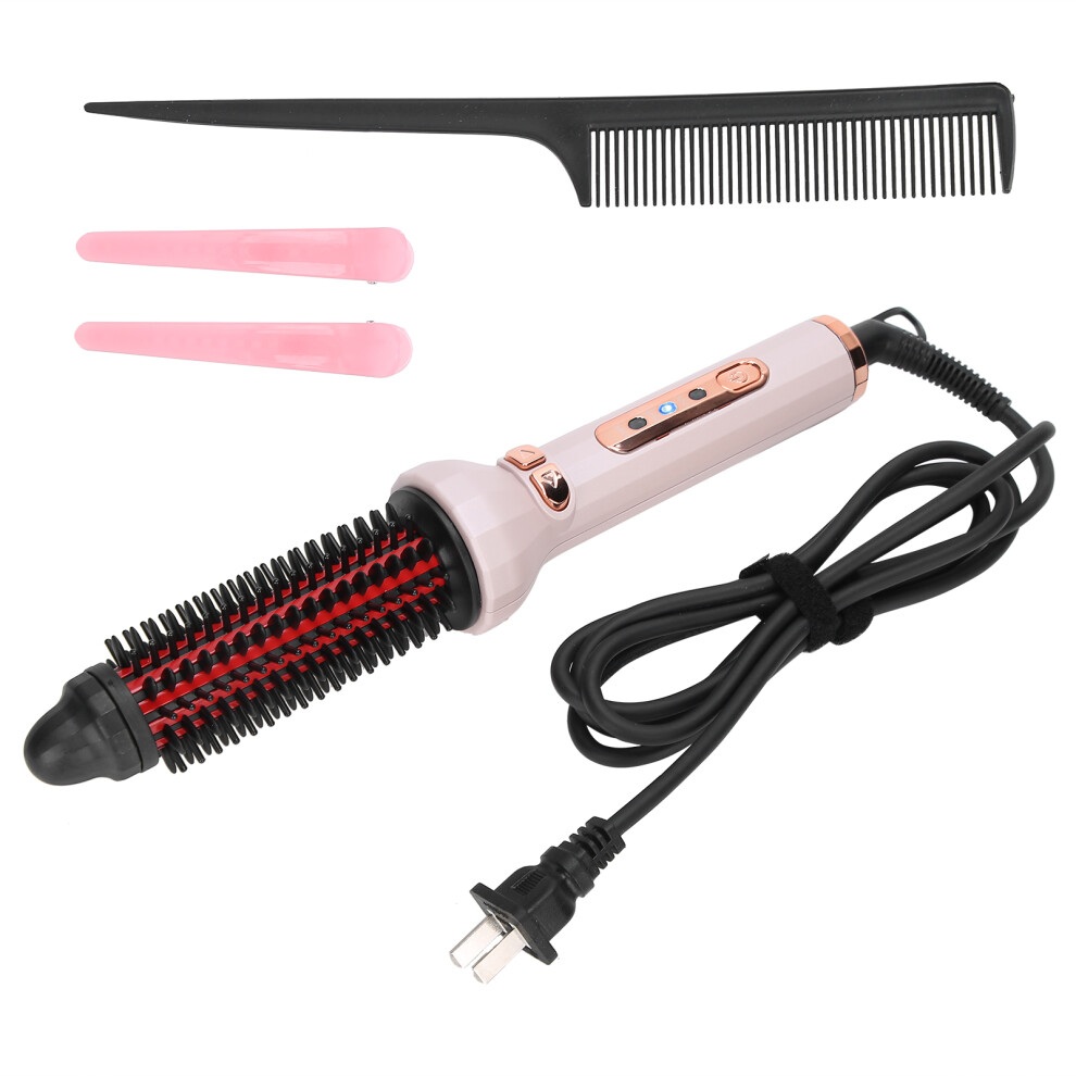 Curler for Short Hair, 25mm Anti-scald Hair Curler with Tourmaline Ceramic Barrel, Intelligent Auto-curling for Large Waves, US Plug Compatible