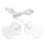 Eletrodos de eletroterapia compatíveis com o aparelho TENS da Omron. Eletrodos autoadesivos e reutilizáveis para alívio da dor. Duráveis e 2