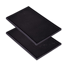Tapis de service de bar, tapis de protection anti-déversement en caoutchouc durable non toxique de qualité supérieure, tapis de comptoir