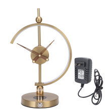 LED Touch Dimmable Lamp, Globe Table Lamp with USB Charging Port, Brass Metal Base Bedside Light for Bedroom Living Room Nordic Modern Luxury Design