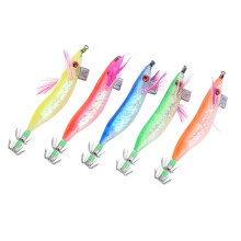 Lifelike Fish Eyes With Luminous Shrimp Sleeve High Strength Circle Ring Fishing Jig For Enhanced Catch Rates