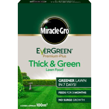 Miracle-Gro EverGreen Premium Plus Thick & Green Lawn Food 2kg - 100 m2