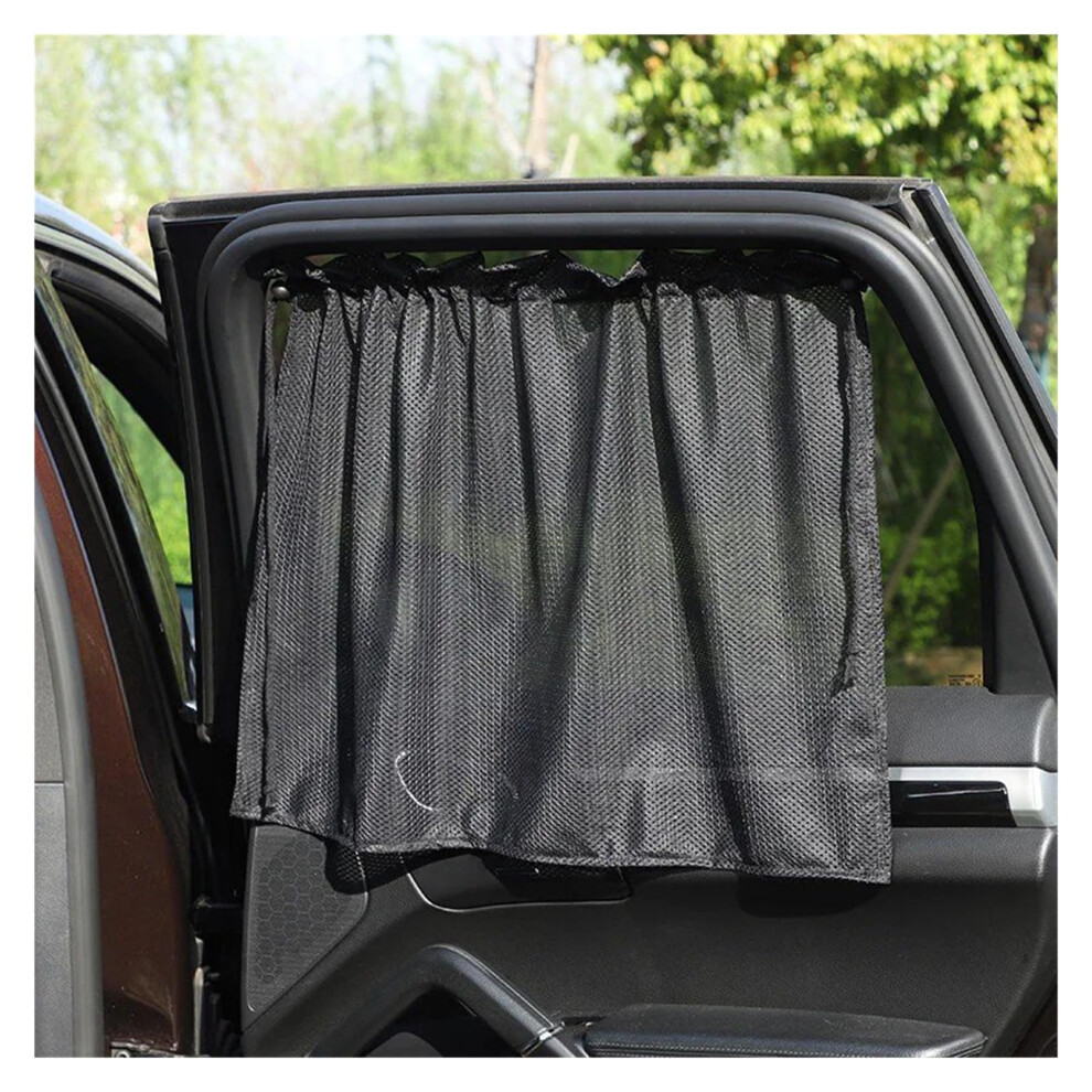Universal Car Sunshade Curtains Uv Protection Heat Reduction For Summer Car Window Shade 9347817116175