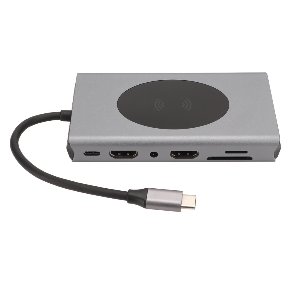 Ultra-Functional Laptop Dock, Rapid Charging & Dual-Core Technology, Elevate Your Work Experience With This 14-In-1 Station For Seamless Integration W 9176269605681