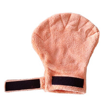 Calming glove for small animals, hedgehogs, hamsters, pet grooming gloves, faux fur careproof for maintenance
