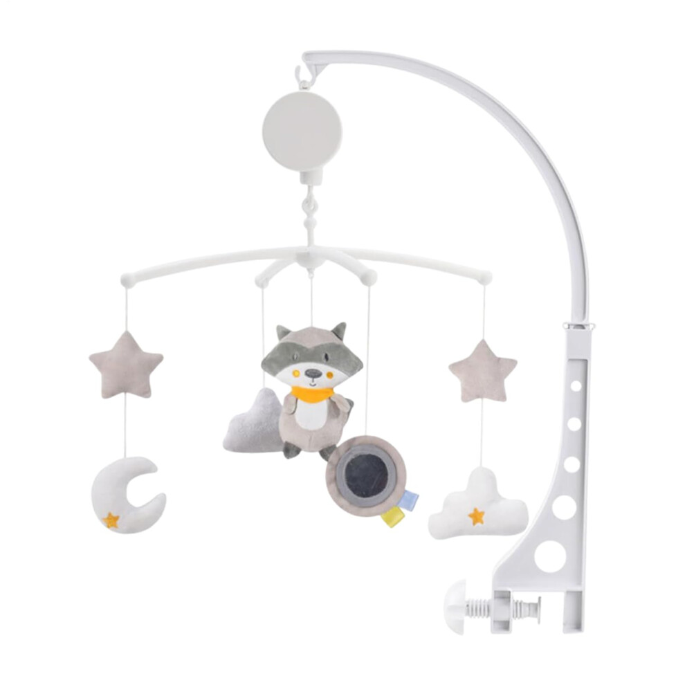Baby Mobile for Cot  Cot Mobile with Music, with Photo Hanger, Wind Chime, Soothing Music Box for Sleep, Home, Family, Baby Room, Pram
