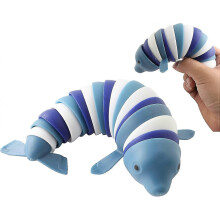 (B) Stress Relief Toys Printed Dolphin Toys Children's Toys Shark Sensory Toys Hands-On Interactive Toys
