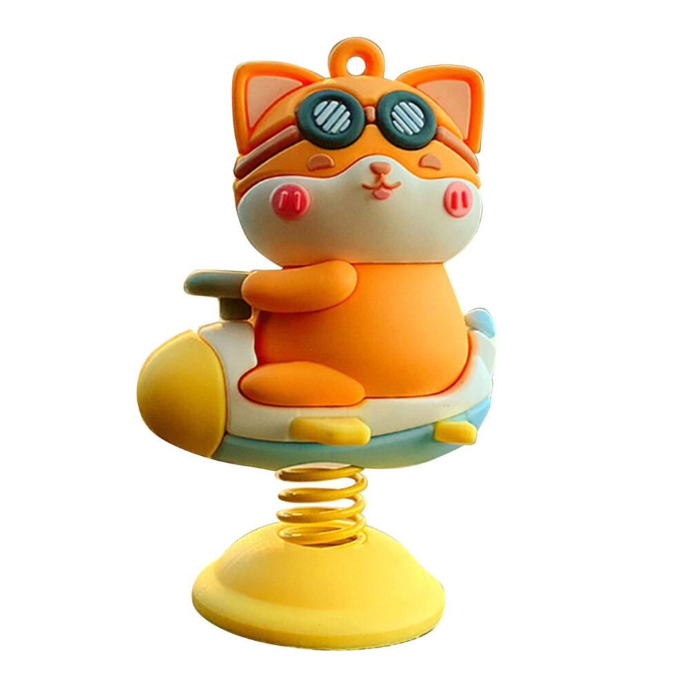 Cute, Stylish, Lightweight Car Animal Ornaments For Dashboards, Bookshelves (Shiba Inu) 9426802467833