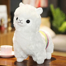 (35cm, white) Plush Toy Alpaca Cuddly Toy Soft Toys Llamas Alpacas Toys