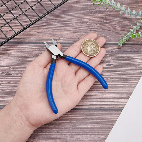 Wire Flush Cutter Nipper Model Nipper Steel Side Cutting Sharp Pointed Blade Electrical Wire Micro Clipper For 1