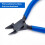 Wire Flush Cutter Nipper Model Nipper Steel Side Cutting Sharp Pointed Blade Electrical Wire Micro Clipper For 3