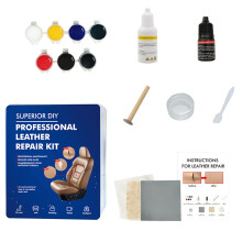 Leather Car Seat  Kit  7 Colors Sofa Leather , Scratch Filler Formula