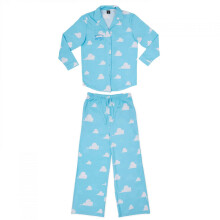 (Small, Blue) Toy Story Cloud Wallpaper Pajama Set