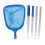 Pool Skimmer Net with ExtraLong Adjustable Handle, Durable Nylon Mesh for Quick Leaf Removal 1