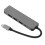 Hub 5-in-1 Type-C Grigio, HDMI 4K, USB 3.0 e Support PD 9