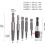 Screw Extractor Set Headless 6Pcs For Damaged Screws And Stripped Studs Quick Removal Tool DIY Gift With Post Extractor 2