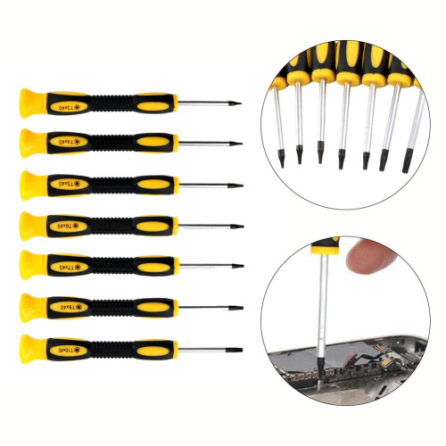 7τμχ Κατσαβίδι Torx T3-T10H Εξάγωνο Τρυπάνι Τρύπας Οδηγού Για Κινητό Τηλέφω 2