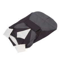 Hundetuxedo mit Fliege, leichtes Polyester, Hochzeitsgesellschaft M