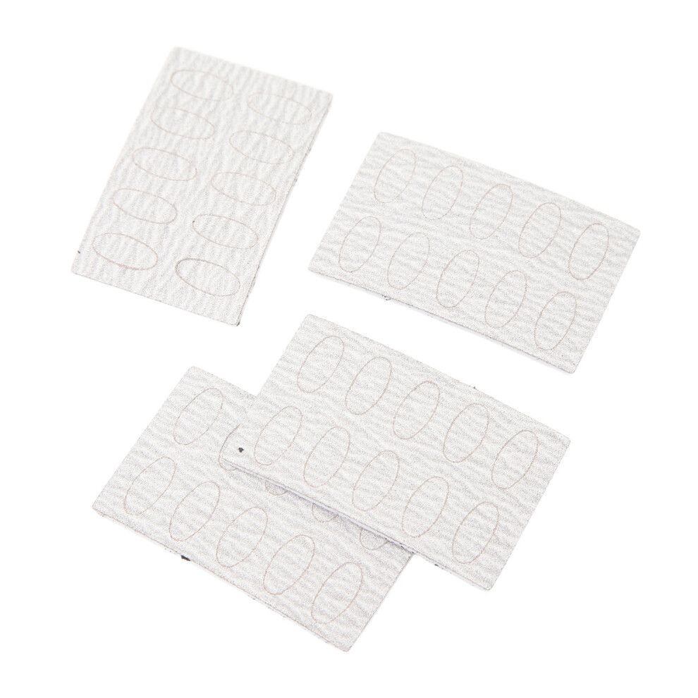 50pcs 240 Grit Nail Cuticle Pusher Sandpaper, Disposable, Self-Adhesive