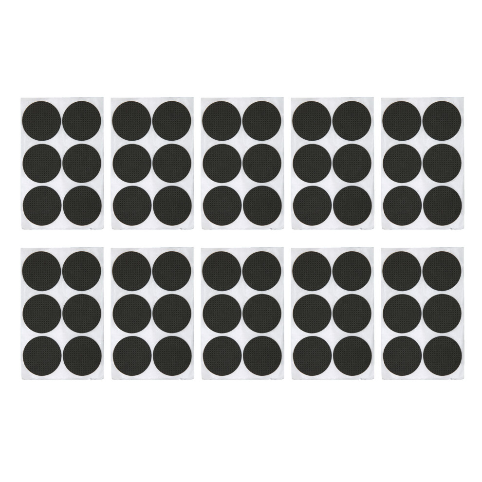 Multipurpose Furniture Pads, Black Velcro Dots For Secure Fixation And Noise Reduction, Compatibility Ensures Safe Movement Across Floors 9049227200511