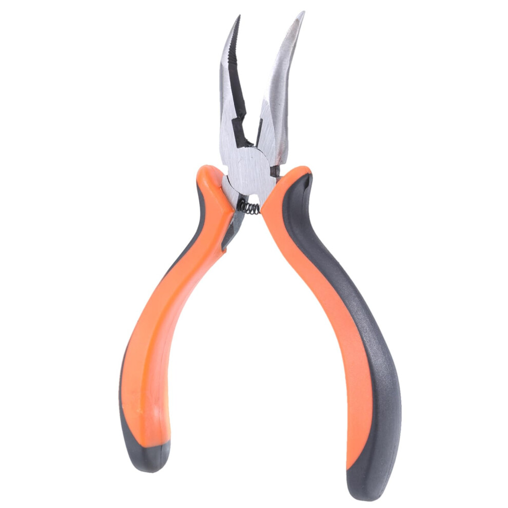 Spring Loaded Poultry Bone Pliers With Curved Nose For Chicken And Duck Feet Deboning 9347817118278