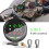 5 in 1 Motorcycle Water Temperature Voltmeter with Sensor, USB Rechargeable LED Night Vision 3