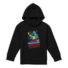 (7-8 Years,Black)Toy Story Childrens/Kids Roarsome Rex Heather Christmas Hoodie