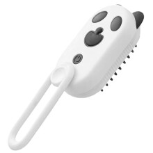 Cat Steam Brush 3In1 USB Steam Brush With Rotatable Handle One Button Spray For Dogs Turtle Tubs Reptile Dishes
