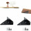 Heavy Duty Shelf Brackets, Space-saving Design Optimizes Storage Solutions, Triangle Design For Maximum Stability, Corrosion Resistant And Wide 4