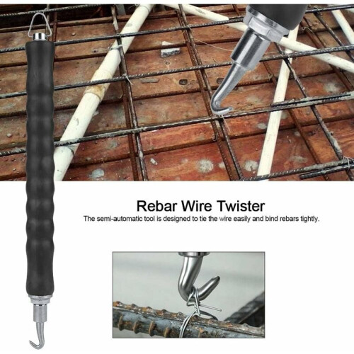 Semi-Automatic Rebar Binding Assistant, Construction Site Use With Comfortable Grip And Wear Resistant Design 1