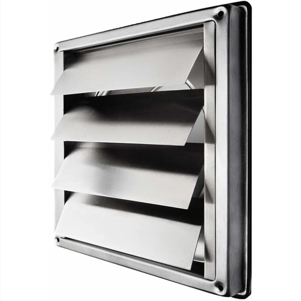 Moving Flaps Vent Cover, Exterior Wall Vent With Stainless Steel Dryer Vent Cover Offers Automatic Closing, Durability, And Noise Reduction For Home 9433291756690