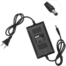 RUIOIU36V oplader voor elektrische fietsen, lithiumbatterijlader met beveiliging en LED-indicator