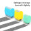 Wide Roller Security Stamp For Mail, Identity Theft Prevention Stamp, Personal Information Blackout Privacy Shield Roller 4