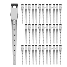Accessori essenziali per saloni professionali, fermagli per capelli a becco d'anatra dall'aspetto glamour, accessori per capelli in acciaio