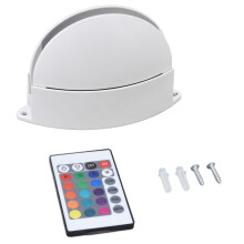 Moderne LED-Terrassenbeleuchtung, energieeffizienter LED-Controller für ein optimiertes Outdoor-Erlebnis, drahtlose LED-Fernbedienung für