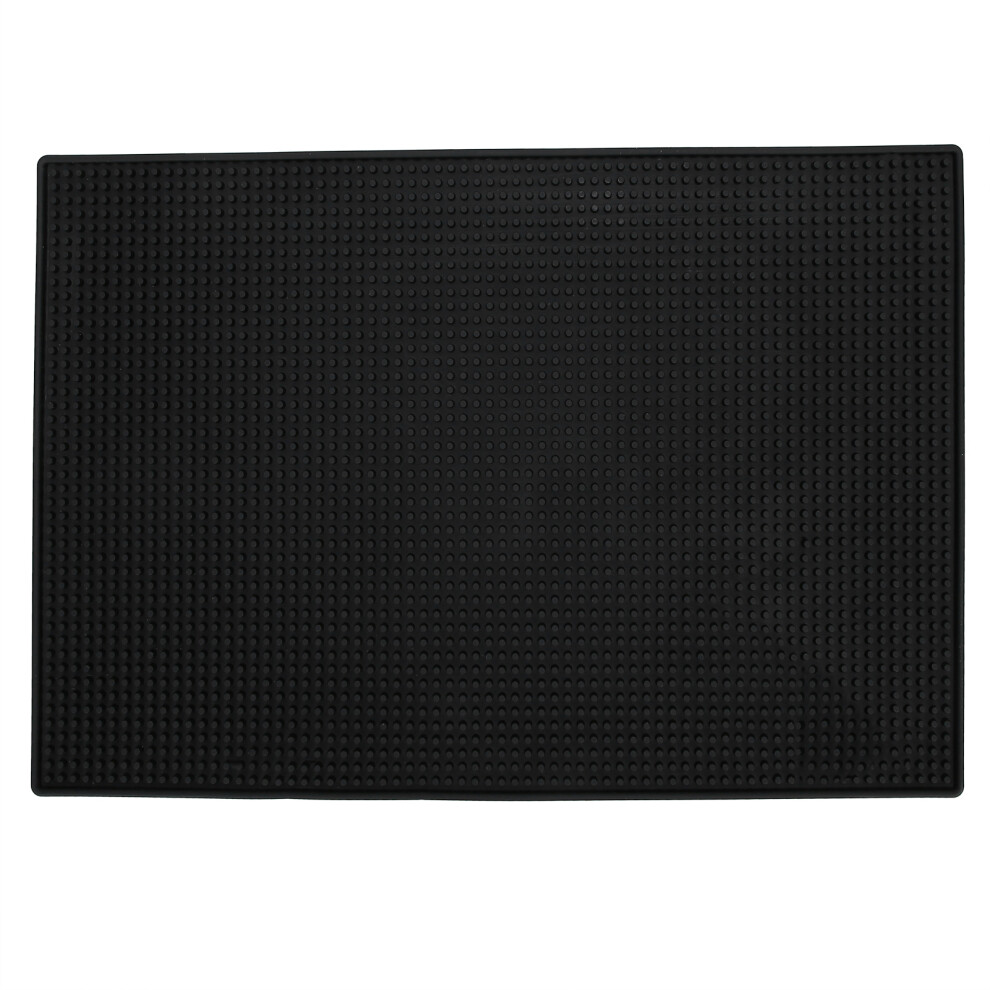 Heavy Duty Barber Station Mat, Large Size Accommodates Multiple Tools, High Quality Silicone Provides Excellent Durability and Non-Slip Surface, Flex