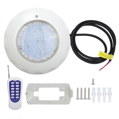Υποβρύχια φώτα πισίνας LED, 15W RGB LED με εναλλαγή χρώματος, εσωτερικό φως πισίνας LED, ABS