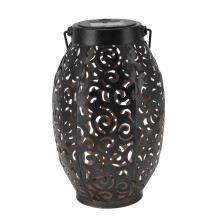 Lanternas solares decorativas para exterior, estilo retrô, com função liga/desliga automática, resistentes às intempéries, ideais para jardins,