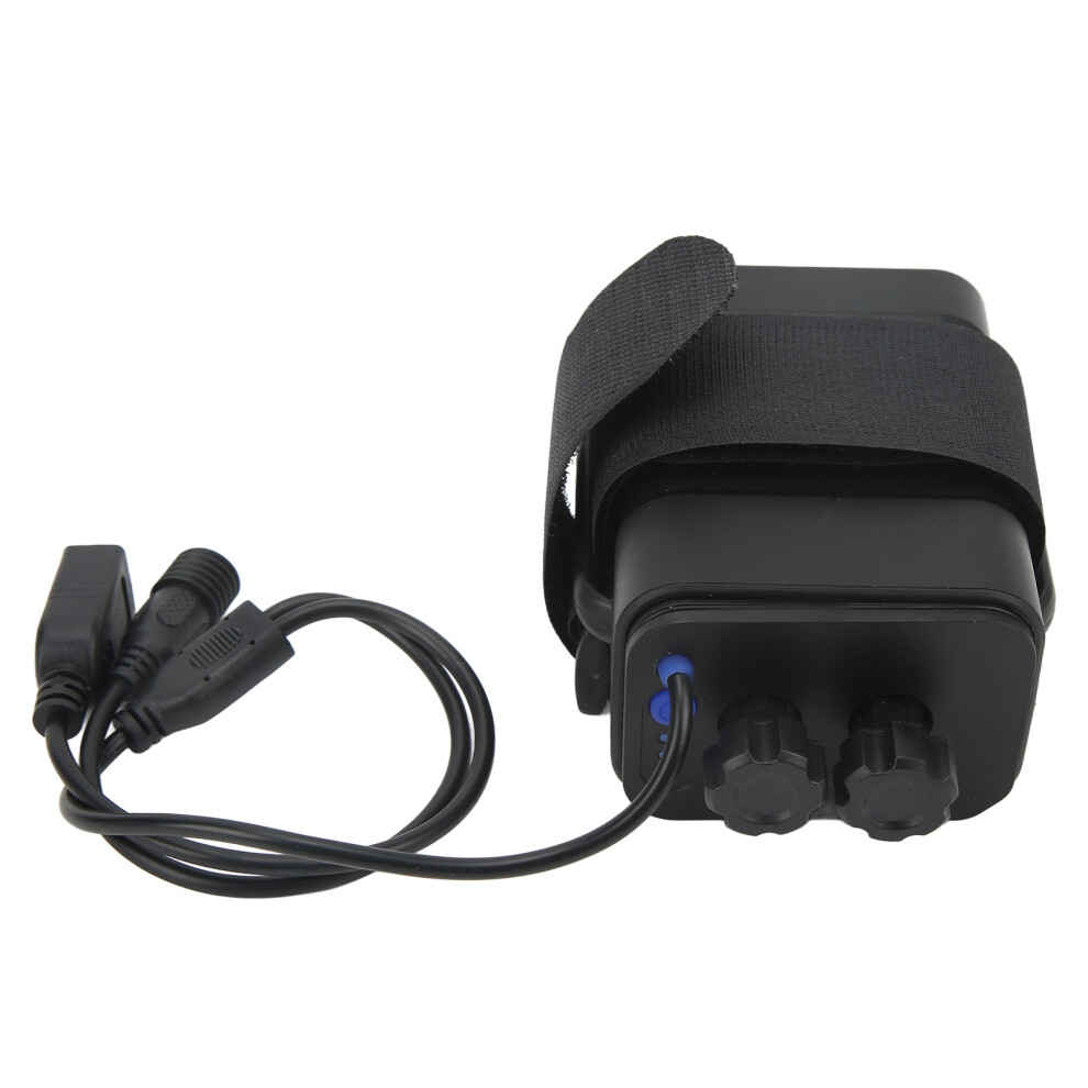 Waterproof Abs Battery Case Box 8.4V For 6X 18650, Usb Port 9421374365020