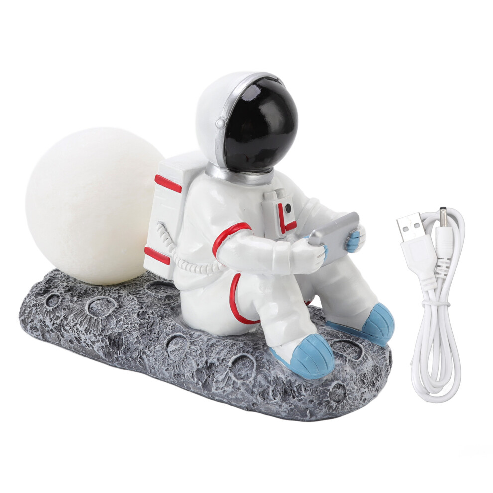 Multipurpose Desk Accessory, Gifts For Space Lovers: Unique Resin Material Stand Astronaut Phone Holder, Space-Themed Decor For Desk, Compatible With 9405630780307