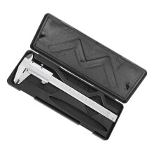 Vernier Caliper Carbon Steel 0150mm Analog Measurement Tool  Accuracy For Metalworking