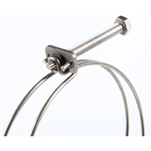 Hose Clamp, Heavy Duty Double Wire, Adjustable Pipe Clamps 16100mm Ref: 8042 2